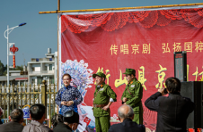 湖南衡山：京剧下乡 文化惠民