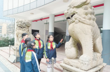 长沙市天心区：291岁石狮守护百年老校