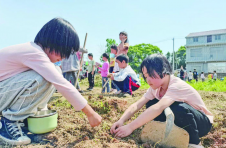 湖南茶陵舲舫中心小学： 这里的劳动教育贯穿全学科